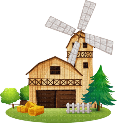 Kaz_Creations Windmills Windmill - png ฟรี