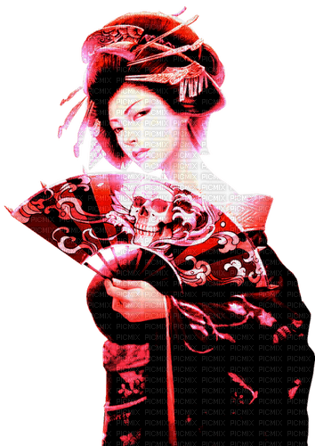 Gothic Geisha - ingyenes png
