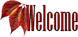 text welcome autumn gif leaves - Free animated GIF