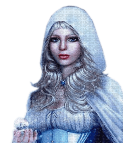 Rena Fantasy silver Girl woman Mädchen - png gratis