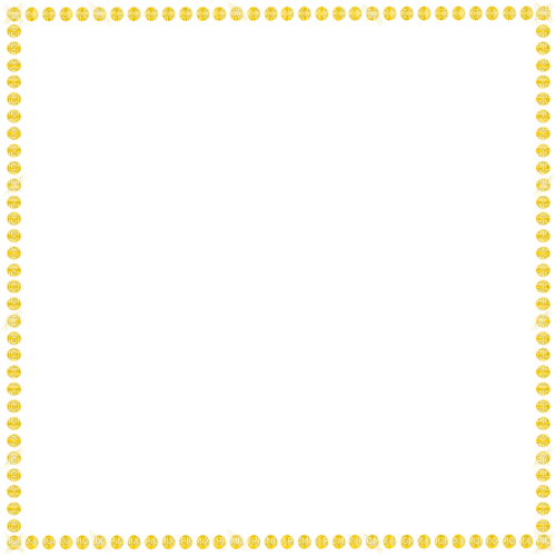 Frame.Gems.Jewels.Yellow - Free PNG