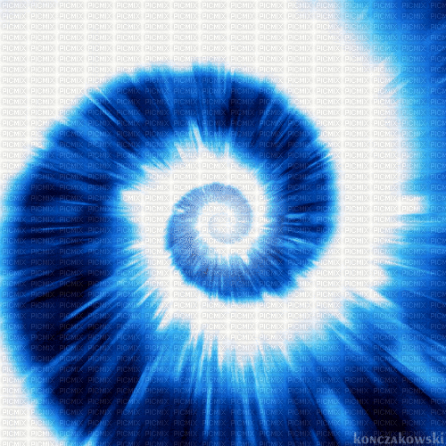 Background Spiral Blue - Darmowy animowany GIF