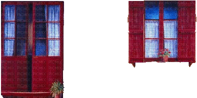 Tür mit Fenster - GIF animado grátis