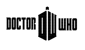Doctor Who text - png grátis