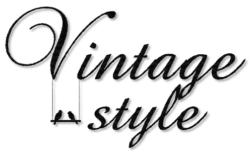 Vintage style.Text.deco.Victoriabea - 無料png