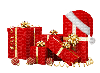 Kaz_Creations Christmas Gifts 🎁 Presents Baubles - безплатен png
