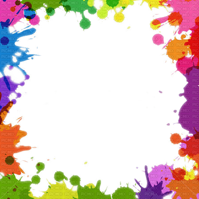 frame color blob cadre couleurs blob - gratis png