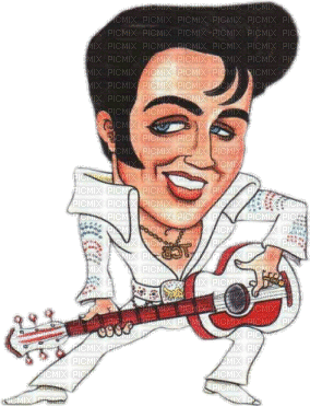 Elvis Presley bp - Ingyenes animált GIF