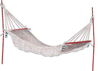 soave deco summer beach hammock white pink teal - δωρεάν png