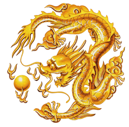 japan dragon gold asian japanese - png gratis