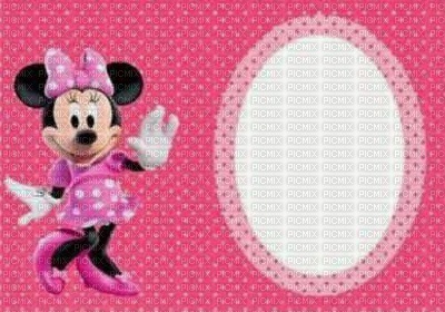 image encre color effet à pois  Minnie Disney edited by me - png gratuito