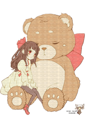 ♥Anime teddy bear♥ - PNG gratuit