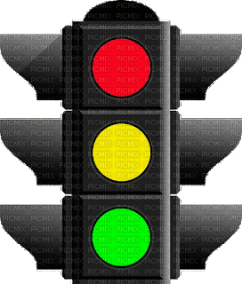 Traffic light.Semáforo.gif.Victoriabea - GIF animé gratuit