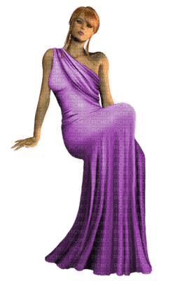 femme en violet.Cheyenne63 - ücretsiz png