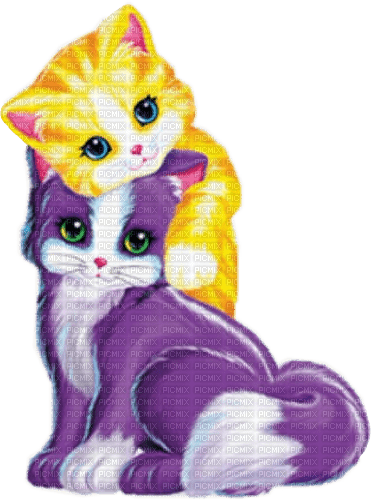 Lisa frank cats - δωρεάν png