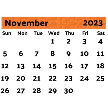 November-RM - darmowe png