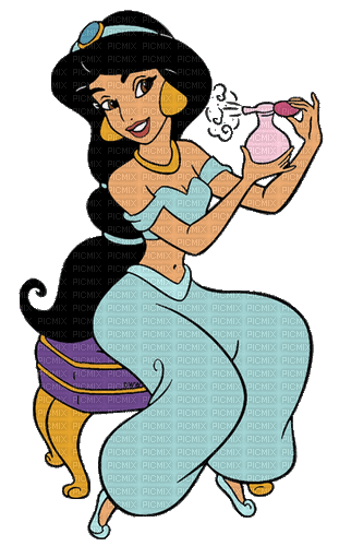 Jasmine Aladdin - Zdarma animovaný GIF