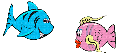 poissons - GIF animasi gratis