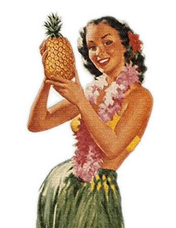 PINEAPPLE WOMAN! - Free PNG
