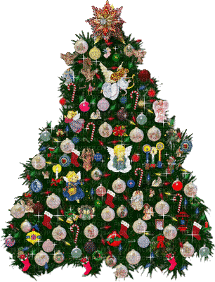christmas noel tree arbre fir gif - Zdarma animovaný GIF