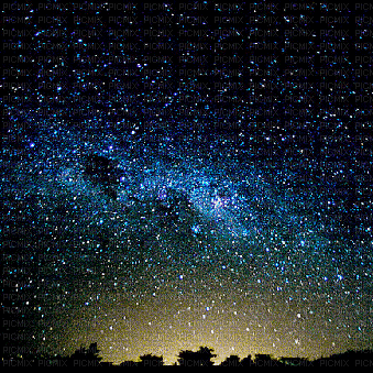 Rena Night Sky Stars Nacht Himmel Sterne - 免费动画 GIF