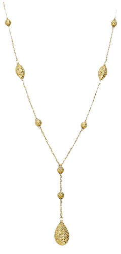 Gold Necklace - By StormGalaxy05 - png ฟรี