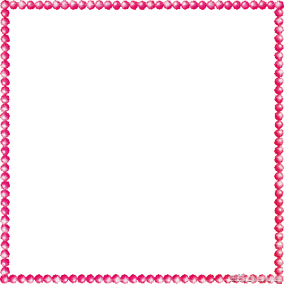 soave frame animated border vintage pearl pink - GIF animado gratis