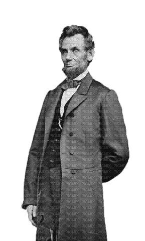 Abraham Lincoln Vintage - Ingyenes animált GIF
