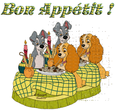 bon appétit - Darmowy animowany GIF