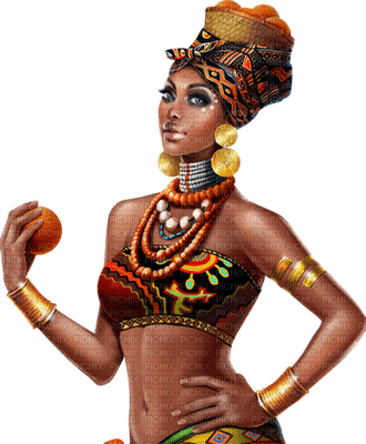 Salomelinda femme Afrique ! - png ฟรี