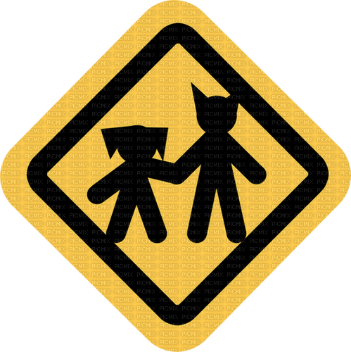 puppy crossing - png ฟรี