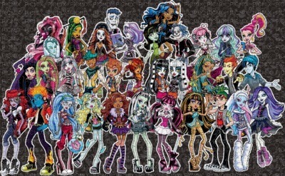 Monster High_personnages ♥ - ilmainen png