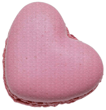 heart macaron - bezmaksas png
