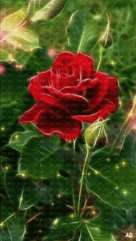 Rózsa 🌹 - Nemokamas animacinis gif