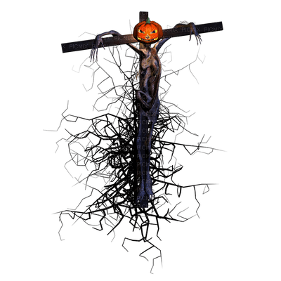 pumpkin scarecrow - ücretsiz png