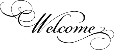 Kaz_Creations Logo Text Welcome - 免费PNG