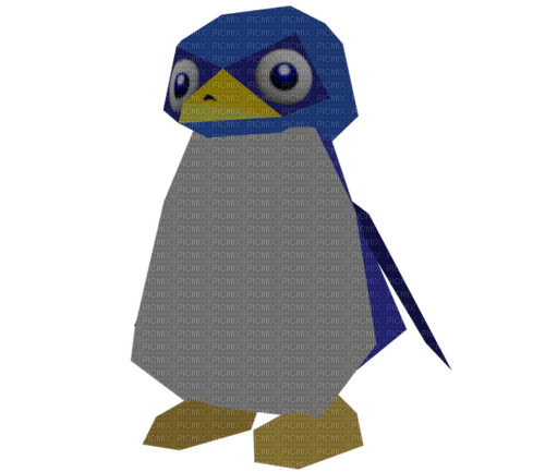 mario 64 penguin - png ฟรี