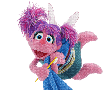 Kaz_Creations Muppet With Toothbrush - фрее пнг