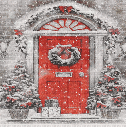 soave background animated christmas winter - Ücretsiz animasyonlu GIF