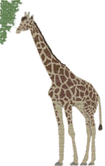 Giraffe bp - GIF animado gratis