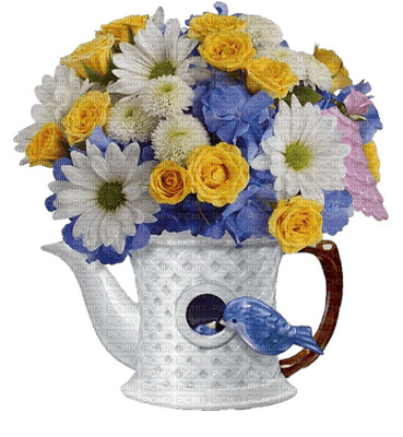 Kaz_Creations Deco Flowers Flower  Colours Plant Vase - Free PNG