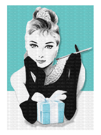 Audrey Hepburn Woman - Bogusia - gratis png
