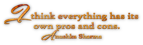 soave text quotes bollywood anushka sharma orange - png grátis