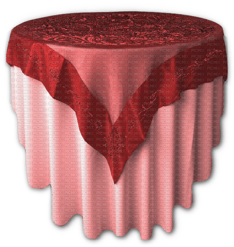 tisch rot red - zadarmo png