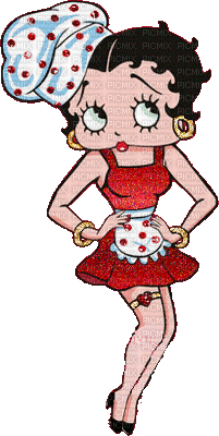 Betty Boop - GIF animé gratuit