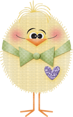 Kaz_Creations Deco Chick Easter - Free PNG