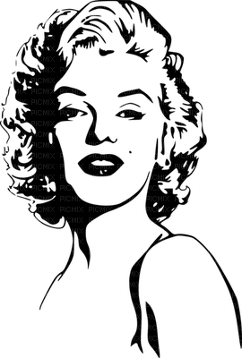 Marilyn Monroe-tube_femme__Blue DREAM 70 - PNG gratuit