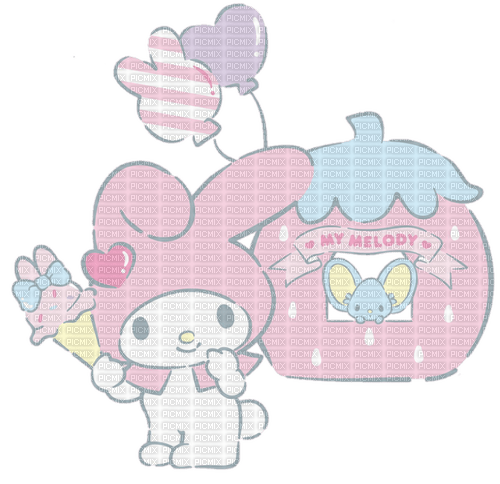 ..:::My Melody & Flat:::.. - 免费PNG
