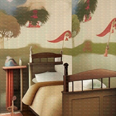 Old Fashioned Bedroom - ingyenes png