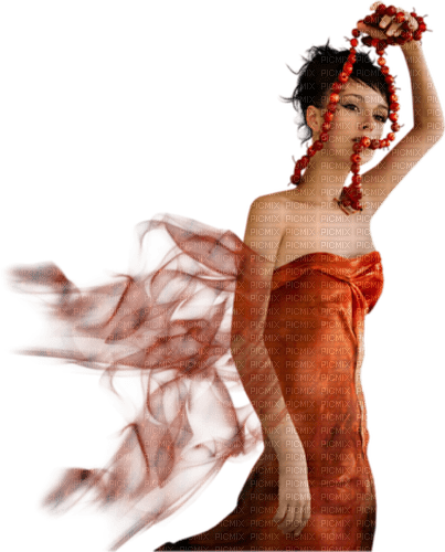 Mujer fantasía otoño - Free PNG